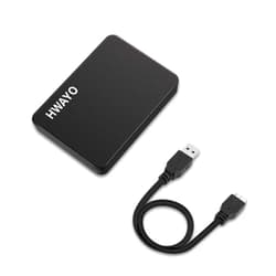 HWAYO 1TB Portable External Hard Drive Ultra Slim 2.5'' USB 3.0 HDD Storage for PC, Desktop, Laptop, MacBook, Chromebook, Xbox One