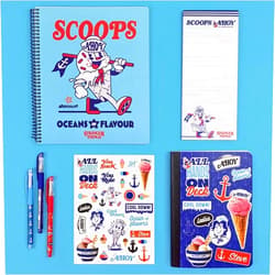 WeVeel Netflix Stranger Things Stationery Bundle Pack - Scoops Ahoy