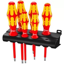 Wera Tools 4013288027887 WERA Kraftform Plus 160i/6 Insulated Professional Screwdriver Set, 6-Piece Null