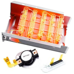 BlueStars UPGRADED 279838 Dryer Heating Element 3977767 3392519 Thermal fuse COMPLETE Dryer Repair Kit- Compatible with Whirlpool Kenmore Dryers - Replaces 3403585 8565582 3398064