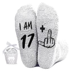 HAPPYPOP 18th Birthday Gifts Ideas for Girls - Socks for 18 Year Old Teen Boys, Gifts for Young Adult