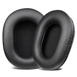 SOULWIT Earpads Replacement for Sony MDR-7506 MDR-V6 MDR-V7 MDR-CD900ST Monitor Headphones, Ear Pads Cushions with Softer High-Density Foam - 7506 PL Black