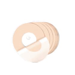 HONYOU 25Pack Freestyle Bandage for Libre 3 Sensor Covers Waterproof 14 Days Overpatch Tape CGM Adhesive Patches Without Hole, Beige
