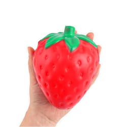 Anboor Squishies Jumbo Slow Rising Kawaii Scent Squishies Strawberry Squeeze Toys for Girls Boys