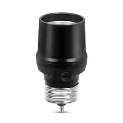GMY Dusk to Dawn Sensor Socket, E26 Base Light Sensor Socket for Outdoor Lighting, Compatible with LED/INC/CFL/Halogen Bulbs, 1Pack