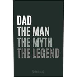 By Clement Ethan Stewart (Author) Dad The man The Myth The Legend Fathers Day Gift for husband Notebook: Personalized Father's Day, Happy Fathers Day Notebook For Husband, Funny & Lovely Fathers Day Gifts From Wife