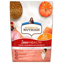 Nutrish Rachael Ray Nutrish Inner Health Premium Natural Dry Cat Food with Added Vitamins, Minerals & Other Nutrients, Turkey with Chickpeas & Salmon Recipe, 6 Pounds