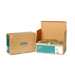 Andy by Anderson Hay Andy Organic Timothy Hay Rabbit & Guinea Pig Food, 7 Lb Box, 1st Cut Timothy Hay, Premium Hay for Rabbits, Chinchilla, Gerbil, and Small Pet Treats