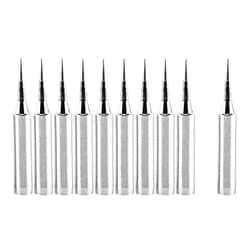 Sunicon 10Pcs 900MTI Soldering Iron Tips Replacement Station Tool for Hakko, Radio Shack, TENMA, ATTEN, QUICK, Aoyue, Yihua Soldering Station And More Tool