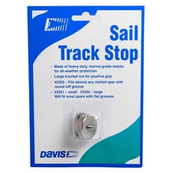 Davis Instruments STOPS SAIL TRACK FLAT Black Aiming Sight