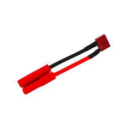 Redcat Racing 4.0 Banana Plug to Female T Plug (ST-4BTOTF)