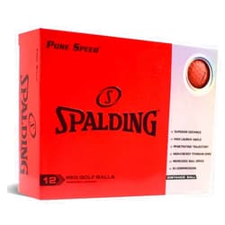 Spalding Pure Speed 12 Ball Pack - Red