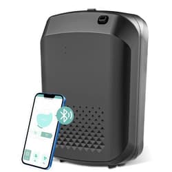 Barthelemy Smart Scent Air Machine for Home, 1500 Sq. Ft Coverage Hotel Collection Diffuser with Smart Cold Air Tech, Bluetooth Cold Air Diffusers with Smart APP Control for Home, Hotel, Spa, Office(Black)