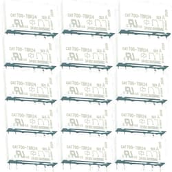 Sonzrod 15-Pack CAT700-TBR24 Relay - 24VDC 6A/250VAC 5-Pin - Compatible for Allen-Bradley, Industrial Control Panels, HVAC & Automation Systems