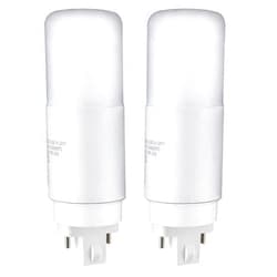 Sunlite 2 Pack G23 LED Bulb, 2-Pin PLV, 7 Watt, Warm White (3000K), Full 360 Degree Illumination, 13 Watt CFL Replacement (Ballast Bypass Required)
