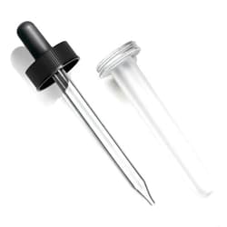 Handcraft Blends Glass Oil Dropper for 4 oz Bottles – With Plastic Protector – For Carrier Oils and Essential Oils Glass Bottles