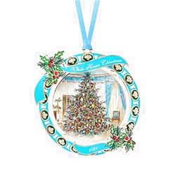 White House Historical Association Official 2021 White House Christmas Ornament,Metal