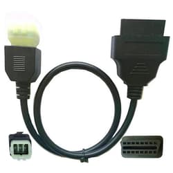 OTKEFDI Motorbikes OBD Diagnoistc Adapter, OBD2 Motorcycle Diagnosis Connection Cable