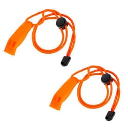 Molain Emergency Whistles with Lanyard, Safety Whistle Survival Shrill Loud, Marine Whistle with Adjustable Reflective Lanyard for Boating, Swimming, Water Survival, Hiking, Camping, Climbing