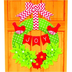 Dimensions Needlecraft Christmas Joy Wreath Felt Craft Kit