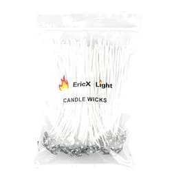 EricX Light 100 Piece Cotton Candle Wick 6