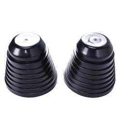 HUIQIAODS Universal Housing Dust Covers for LED Headlight Bulb Universal Adjustable Rubber Seal Cap Fit Head Light H1 H3 H4 H7 H11 H13 9005 Pack of 2