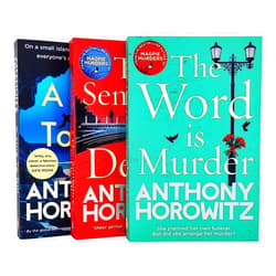 By Anthony Horowitz (Author) A Hawthorne and Horowitz Mystery Anthony Horowitz 3 Books Collection Set (The Word Is Murder, The Sentence is Death & A Line to Kill)