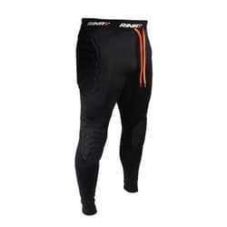 Rinat Egotiko Padded Goalkeeper Pants | UltraPlay Tech | Breathable Mesh | Impact Protection for HIPS & Knees | Adjustable Fit (Black (Legging 1), Adult-XLarge)