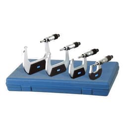 Fowler 52-229-214-0 Economy Outside Micrometer Set with 0–4