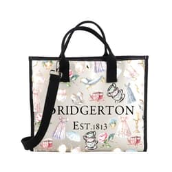 BDPWSS Regency Gifts Regency TV Show Inspired Tote Bag Lady Whist Travel Pouch Book Enthusiast Gift Penelope Colin Fan Gift