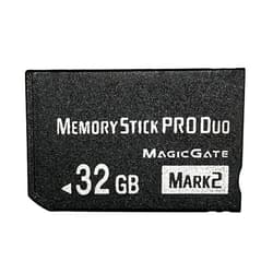 LILIWELL Original 32GB High Speed Memory Stick Pro Duo Mark2 32GB for PSP 1000 2000 3000 Camera Memory Cards