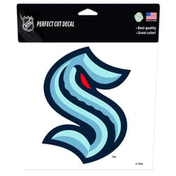 WinCraft NHL Seattle Kraken 8'' x 8'' Color Outdoor Vinyl Logo Decal