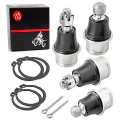 MOTO1988 Upper and lower Ball Joint kit for Can-Am Maverick 700 800 1000 X3 Turbo R RR Commander 700 1000R Defender HD5 HD7 HD8 HD9 HD10 2018-2024 OEM 706203084 706202045