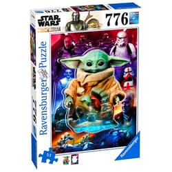 Ravensburger Star Wars The Mandalorian: Grogu's Journey 776 Piece Large Format Jigsaw Puzzle for Adults - 16916 - Every Piece is Unique, Softclick Technology Means Pieces Fit Together Perfectly