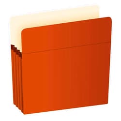 Pendaflex Expanding File Pockets, Letter Size, Redrope, 3.5