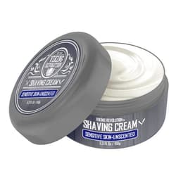 Viking Revolution Luxury Shaving Cream for Sensitive Skin- Unscented - Soft, Smooth & Silky Shaving Soap - Rich Lather for the Smoothest Shave - 5.3oz