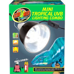 Zoo Med Mini Tropical UVB Lighting Single Combo 100 Watt