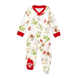 Burt's Bees Baby Girls Footed One-Piece Pajamas, Sleep and Play Loose Fit, 100% Organic Cotton, Sizes NB to 6-9 Months