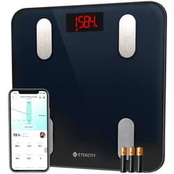 Etekcity Smart Scale for Body Weight, Digital Bathroom Weighing Machine Fat Percentage BMI Muscle, Accurate Composition Analyzer People, Bluetooth Electronic Measurement Tool, 400lb