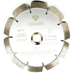 ALSKAR DIAMOND ADKSP 5 inch Dry or Wet Cutting Standard Tuck Point Blade for Concrete Mortar (5