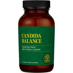 Global Healing Center Global Healing Candida Cleanse Supplement (Mycozil) - Detoxification for Yeast Balance Support, Helps Gut and Vaginal Health, Feminine Balance Complex for Women, Candida Overgrowth (120 Capsules)