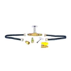 Dreffco Fire Pit Gas Burner Connection Kit- Complete 1/2