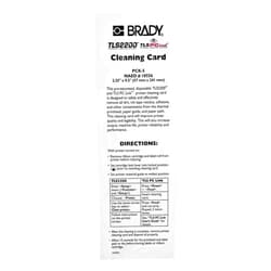 Brady PCK-5 TLS 2200 and BMP61 Label Printers Accessory, Cleaning Kit, Black