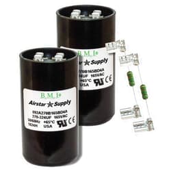 BMI (2) Pack, 270-324 uF x 165 VAC - BMI/USA Start Capacitor # 092A270B165BD4A with Bleed Resistor