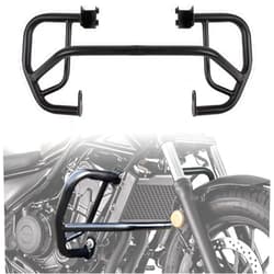 PSLER Motorcycle Steel Engine Guard Freeway Crash Bar Buffer Frame Body Side Bumper Rail Fence Protector for Rebel CMX 300 500 cmx 300 500 2017 2018 2019 2020 2021