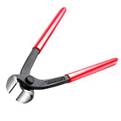 AKIHISA 10 inch Ear Clamp Pliers, Chrome Vanadium Steel Crimper Tool, Nail Remover, Pincer Crimper Tool for Pipe Hose Clamps
