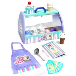 Lehoo Castle Ice Cream Toys for Toddlers 3-5, Toys for 3 4 Year Old Girls, Play Ice Cream Counter Shop Playset for Kids, Gift for Girls Boys 3 4 5 6 Year Old