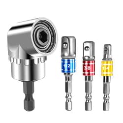 FOUUAAOOU Impact Grade Driver Sockets Adapter Extension Set, 3Pcs 1/4 3/8 1/2