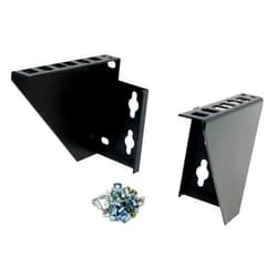 CNAweb 2U 19-Inch Steel Wall or Relay Rack Mountable Simple Vertical Rack and Server Rack