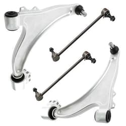 Detroit Axle - Front Lower Control Arms w/Ball Joints Sway Bar Links Replacement for 2010-2012 Buick LaCrosse Regal Allure - 4pc Set